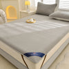 Striped Waterproof Mattress Protector