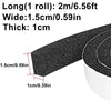 Self-Adhesive Foam Weather Stripping for Doors and Windows
