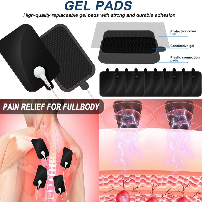 Tragbarer TENS- und EMS-Muskelstimulator (aufladbar)
