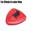 Red mop pad replacement for Vileda O-cedar mop system