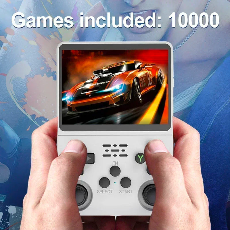 Compact Retro Handheld Console — 3.5-Inch IPS Display
