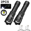 Rechargeable LED Flashlight with Digital Display