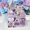 Cartoon Bow Design Insert Cards for Transparent Tablet Cases