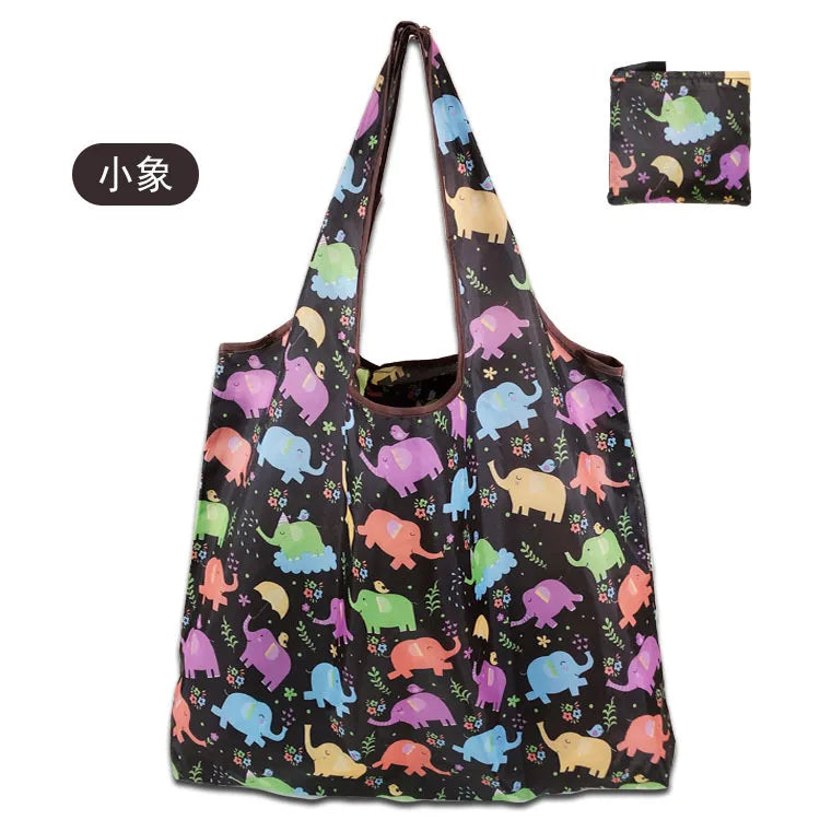 Large Foldable Reusable Shopping Tote Bag