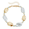 Barocke Perlen-Choker-Kette Set