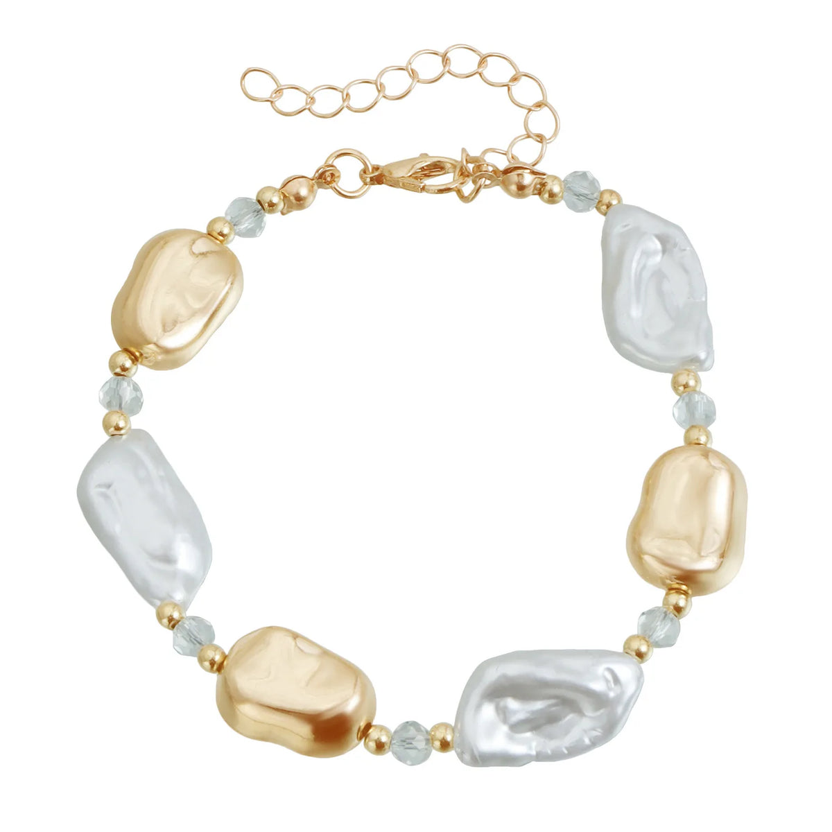 Barocke Perlen-Choker-Kette Set