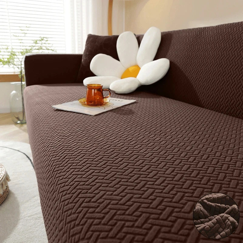 Thick Jacquard Elastic Sofa Cover