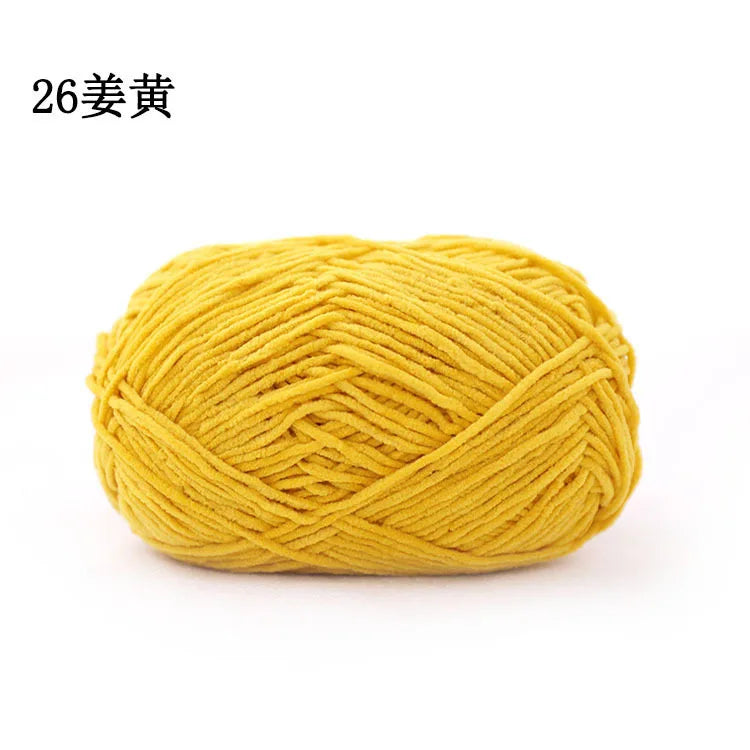 Matte Chenille Yarn for Crochet and Knitting