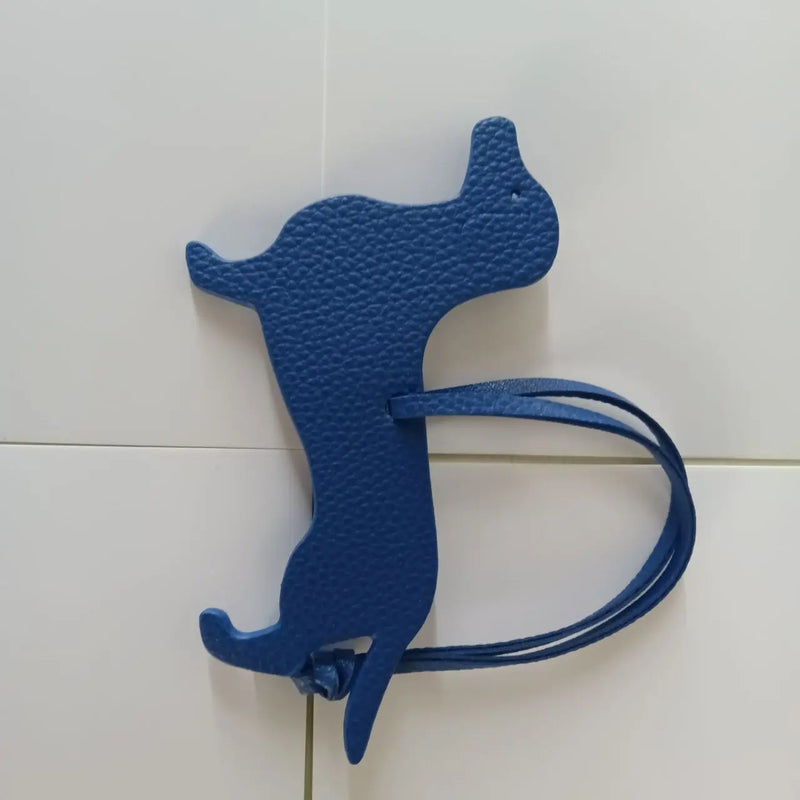 PU Leather Dachshund & Bulldog Keychain