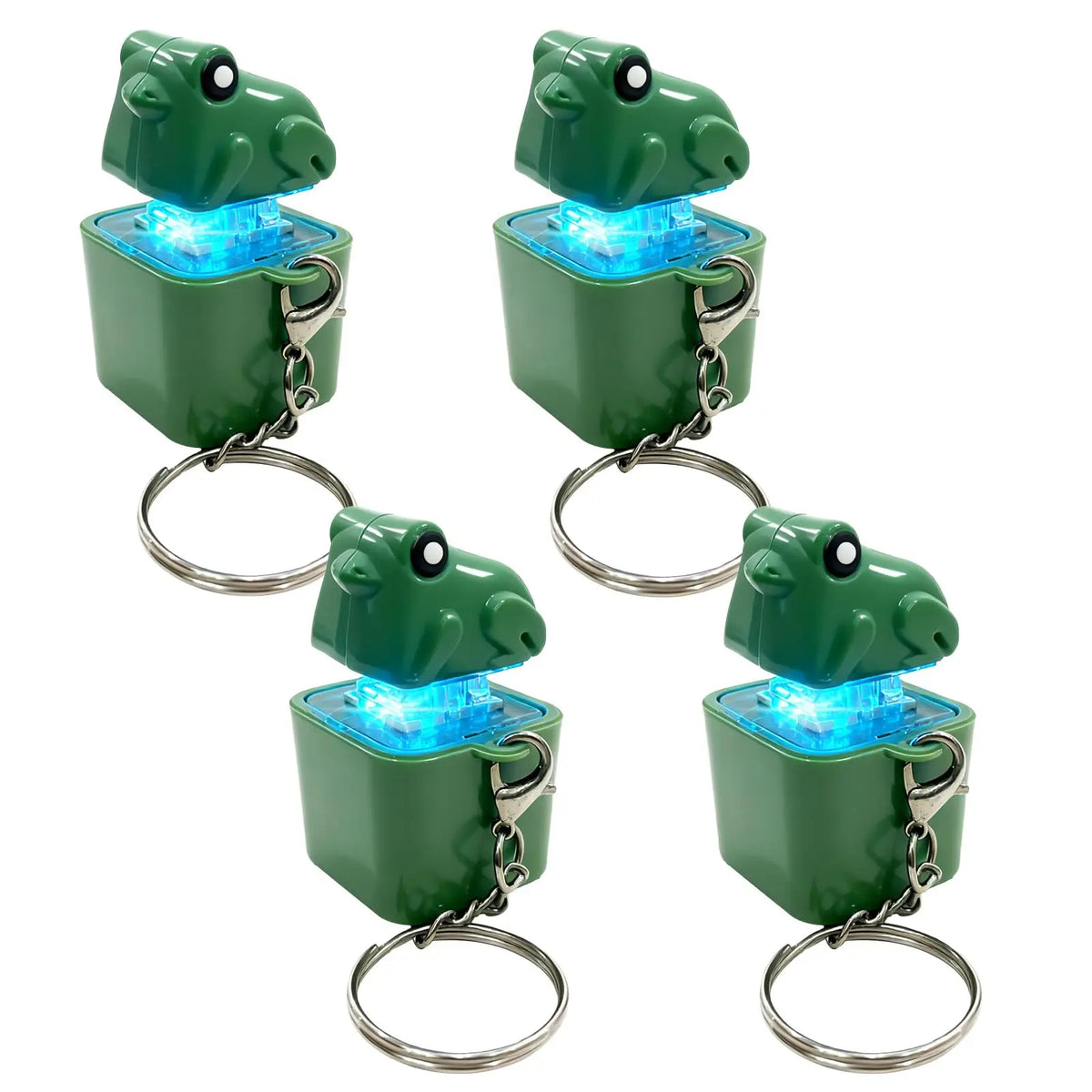 مفتاح تشابك ضفدع تفاعلي (Fidget Frog Keychain)