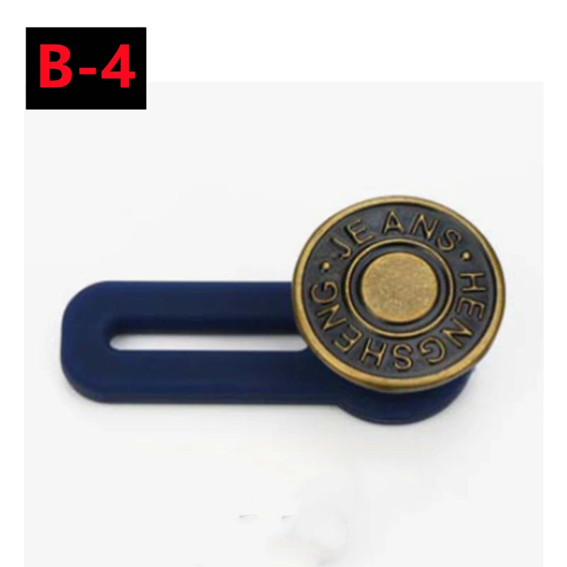 Metal Waistband Extender Buttons for Jeans and Pants