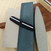 Dual-Grit Knife Sharpening Stone Kit with Bamboo Base & Angle Guide