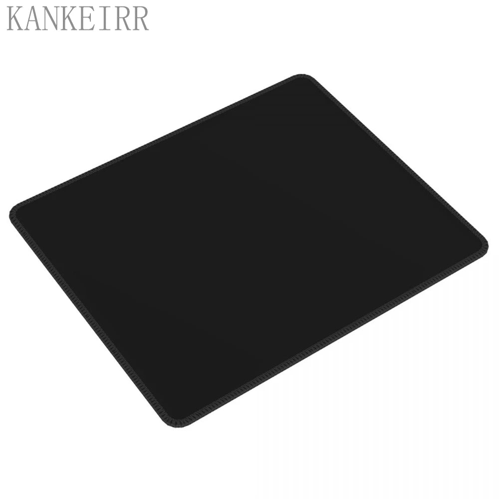 Classic Black Non-Slip Rubber Mouse Pad
