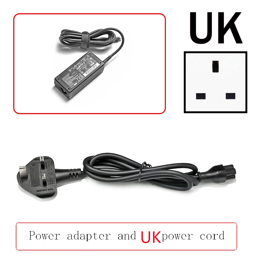 45W USB-C Laptop Charger for Select HP Spectre, Pavilion & EliteBook Models