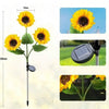 Solar-Powered LED Sunflower Garden Light