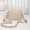 Quilted Chain Crossbody Bag with Adjustable Strap
