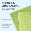Reusable Cellulose Sponge Cloths for Kitchen Cleaning