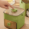 Compact Countertop Ice Cube Maker with Handle