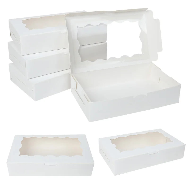 Kraft Paper Gift Boxes with Window