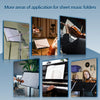 A4 Music Score Folder with 40 Pages | Durable PP Sheet Organizer for Musicians