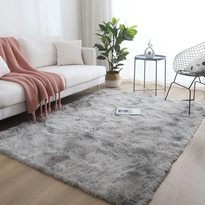 Plush Shag Area Rug – Soft, Cozy, and Modern