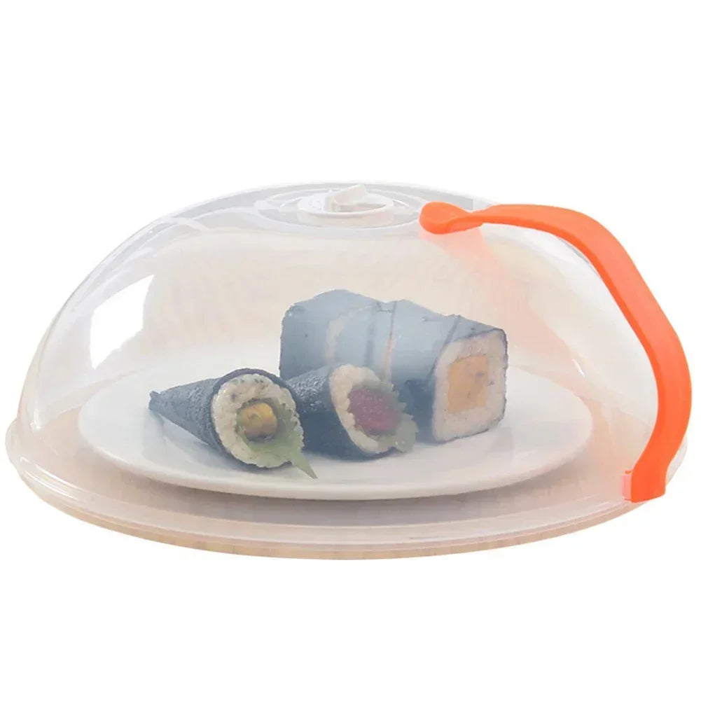 Microwave Splatter Guard with Steam Vent and Handle
