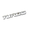 3D Turbocharged Metal Alloy Car Badge Emblem
