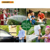 Expandable Garden Hose with High-Pressure Nozzle