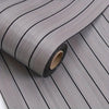 Roll of extra thick 3D wood grain self-adhesive wallpaper in gray with vertical stripes