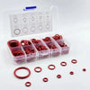 Silicone O-Ring Assortment Kit for Plumbing, Auto Repair, and Sealing Applications