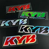 KYB Fork Suspension Decal Stickers for Motorcycles (2-Pack)