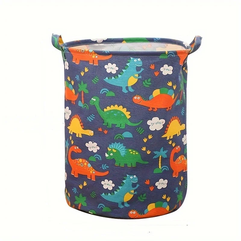 Foldable Fabric Laundry Basket with Handles