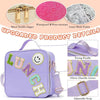 Insulated Lunch Bag with Adjustable Strap & Chenille Patch