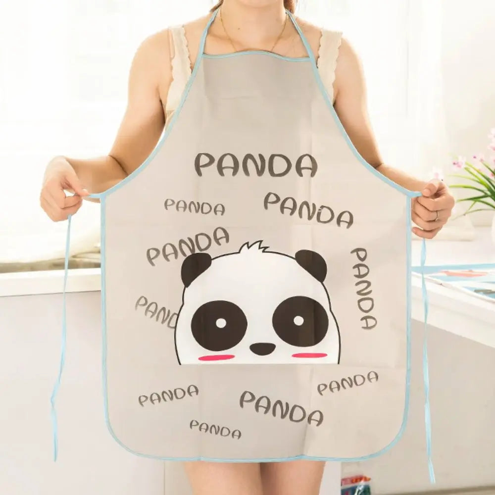 Waterproof PVC Chef Apron with Convenient Pockets