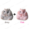 Juguete Squishy de Hámster de Silicona y Peluche
