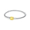 925 Sterling Silver Heart Charm Bracelet