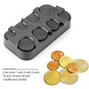Compact Euro Coin Organizer with Quick-Access Dispenser