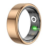 Titanium Steel Smart Ring with Health Monitoring