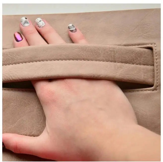 Women's Envelope Clutch Bag with Crossbody Strap