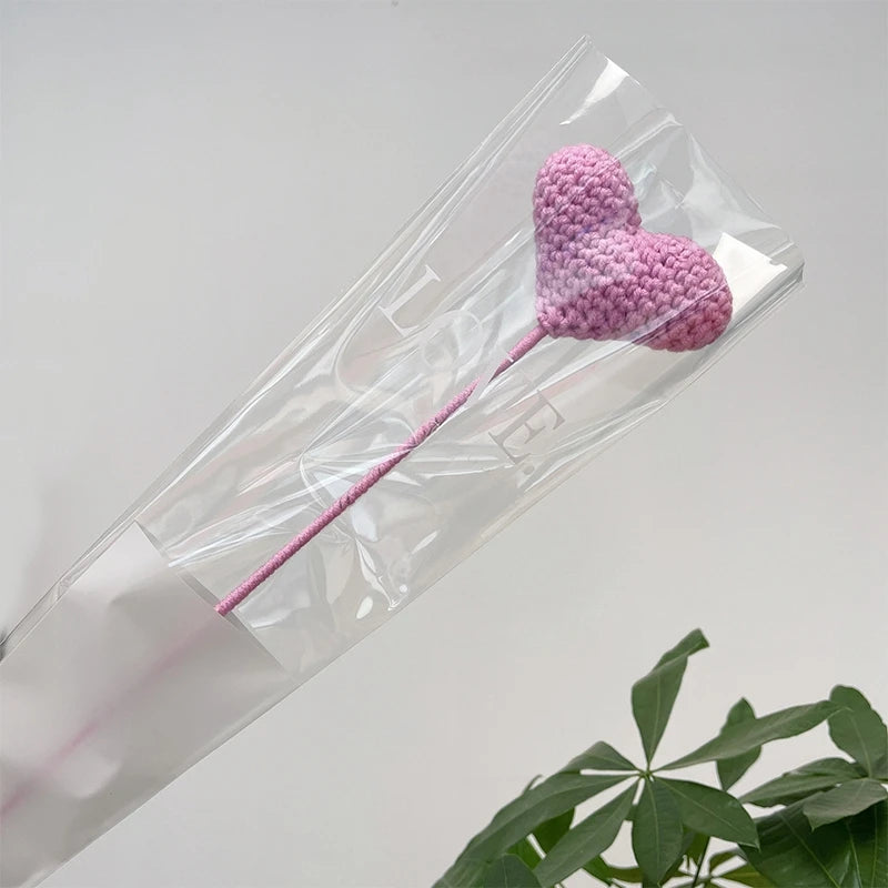 Handmade Crochet Carnation Flower Bouquet