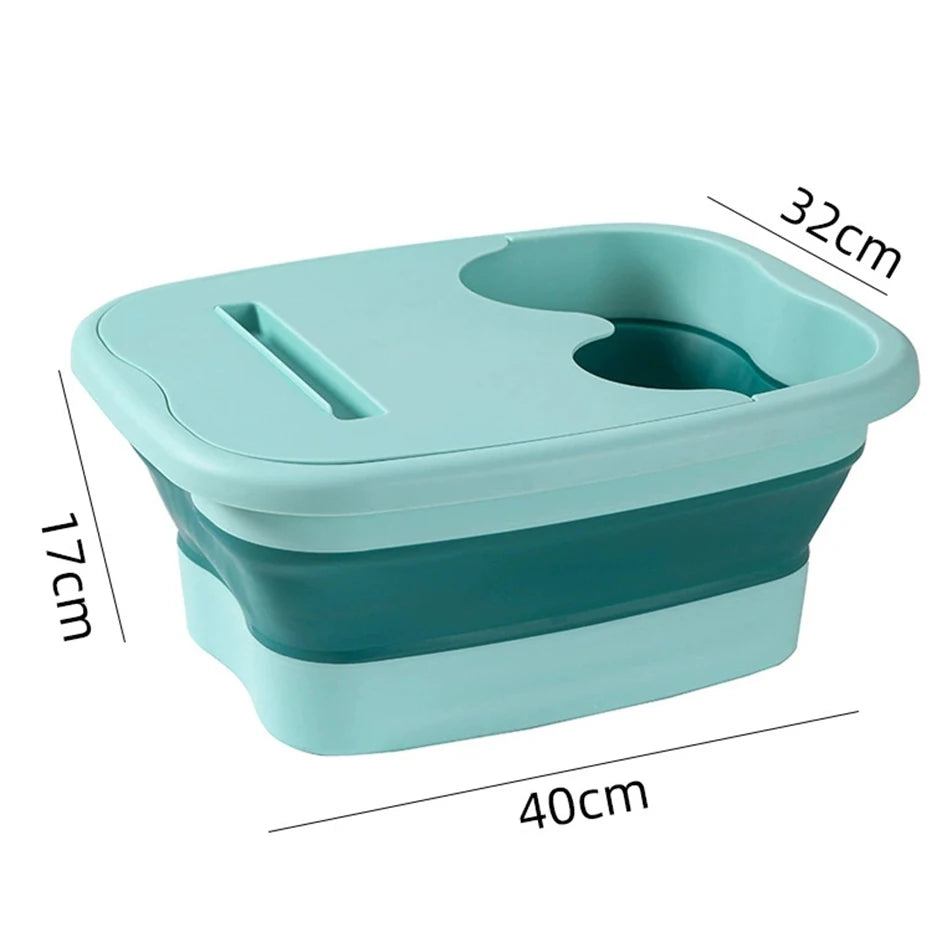 Foldable Foot Bath Tub – Portable Ergonomic Basin for Home & Travel