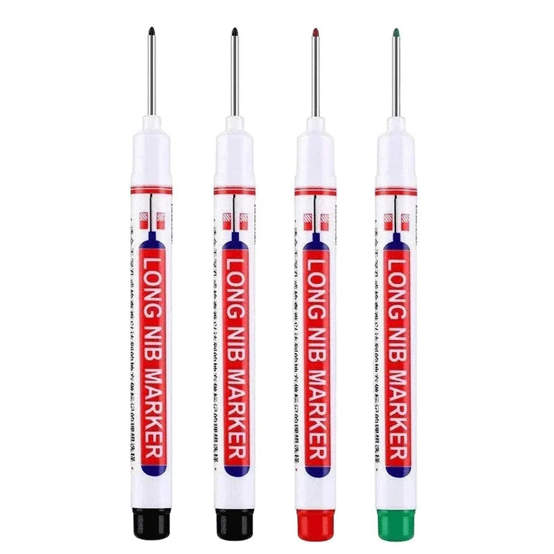 20mm Deep Hole Long Nib Markers - 4 Pack
