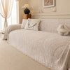 Herringbone Chenille Sofa Cover — All-Season Furniture Protector