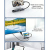 8-in-1 USB-C Hub with 4K HDMI, Gigabit Ethernet, and SD/TF Card Reader