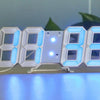 3D LED Digital Alarm Clock with Calendar and Temperature Display