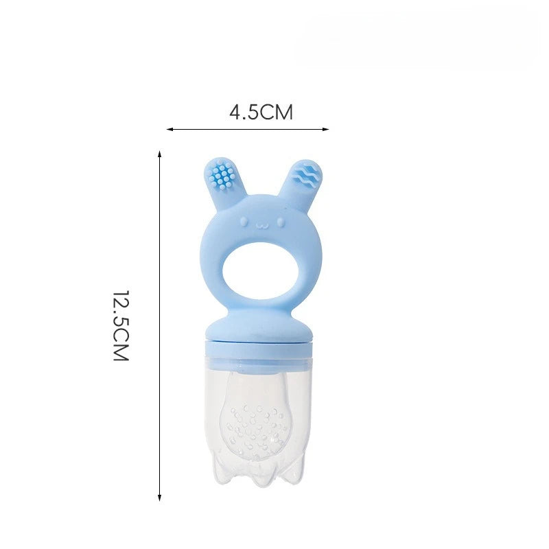 BPA-Free Silicone Baby Food Feeder and Popsicle Mold Set
