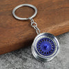 Gearbox Keychain with Turbo Hub and Brake Disc Pendant