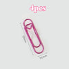 Multifunctional Love Pen Clips for Notebooks and Stationery (Set of 4)