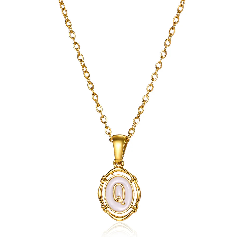 Collier Lettre Initiale Personnalisé