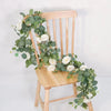 Artificial Eucalyptus Vine Garland with Roses and Gypsophila